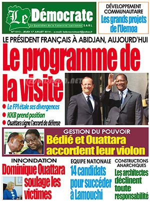 Le Democrate N° 1013