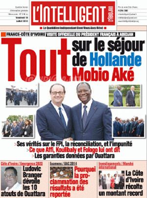 L’intelligent d’Abidjan N° 3160