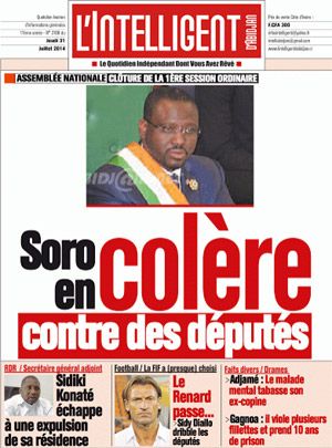 L’intelligent d’Abidjan N° 3168