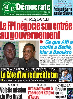 Le Democrate N° 2027