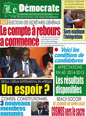 Le Democrate N° 2028