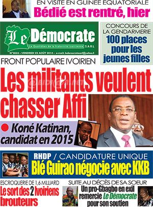 Le Democrate N° 2033