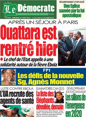 Le Democrate N° 1037