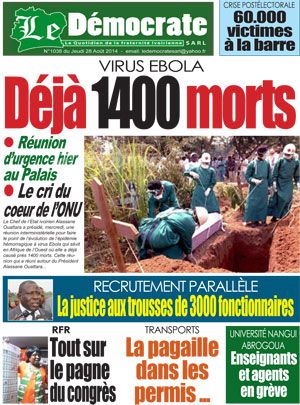 Le Democrate N° 1038