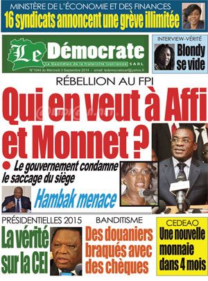 Le Democrate N° 1044