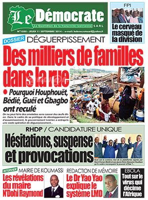 Le Democrate N° 1050