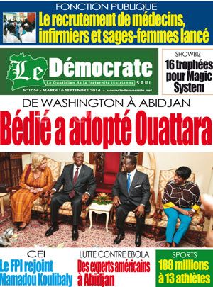 Le Democrate N° 1054