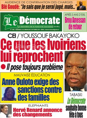 Le Democrate N° 1060