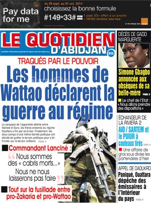 Le Quotidien d’Abidjan N° 1289