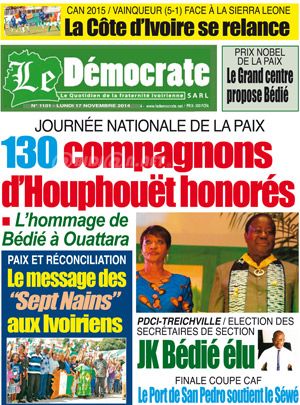 Le Democrate N° 1101