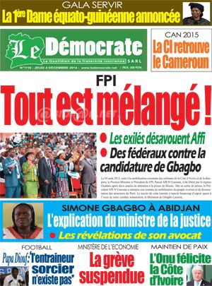 Le Democrate N° 1116