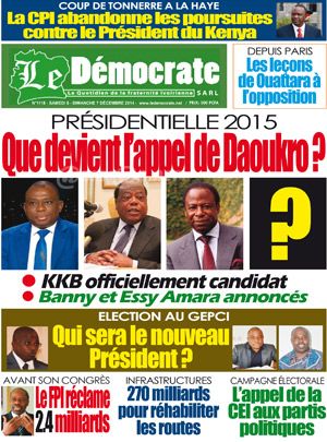 Le Democrate N° 1118