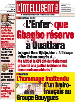 L’intelligent d’Abidjan N° 3278