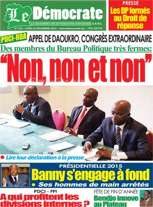 Le Democrate N° 1130