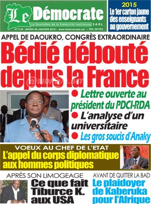 Le Democrate N° 1139