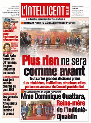 L’intelligent d’Abidjan N° 3300