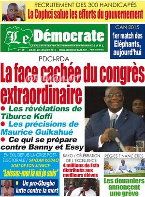 Le Democrate N° 1151