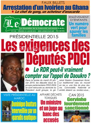 Le Democrate N° 1153