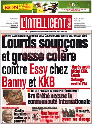 L’intelligent d’Abidjan N° 3326