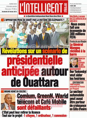 L’intelligent d’Abidjan N° 3328