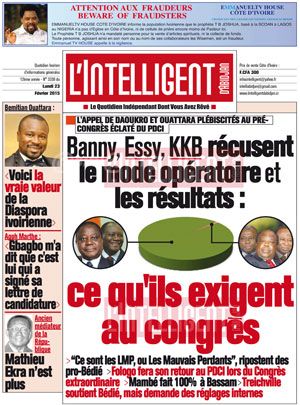 L’intelligent d’Abidjan N° 3330