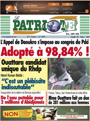 Le Patriote N° 4575