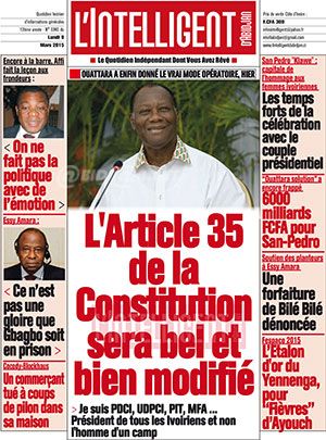 L’intelligent d’Abidjan N° 3340