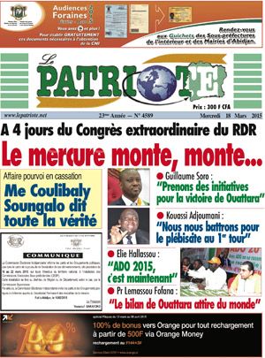 Le Patriote N° 4589