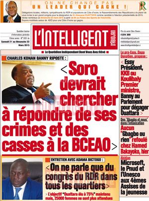 L’intelligent d’Abidjan N° 3351