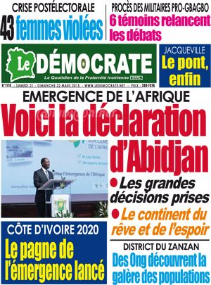 Le Democrate N° 1178