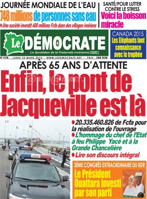 Le Democrate N° 1179