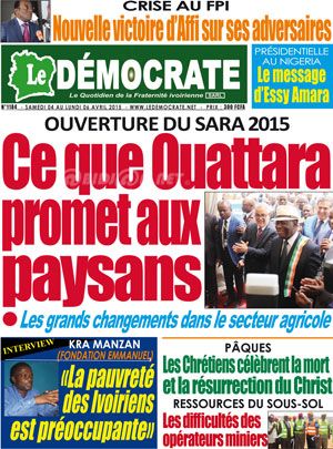 Le Democrate N° 1184