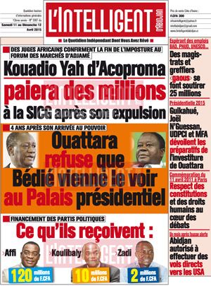 L’intelligent d’Abidjan N° 3367