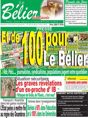 Le Bélier Intrépide N° 100