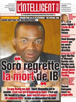L’intelligent d’Abidjan N° 3370