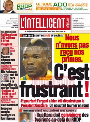 L’intelligent d’Abidjan N° 3376