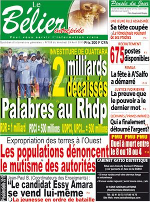 Le Bélier Intrépide N° 109