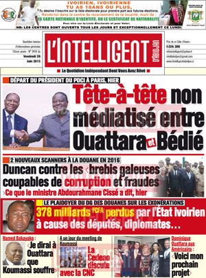 L’intelligent d’Abidjan N° 3418
