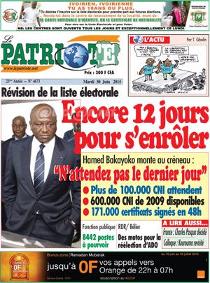 Le Patriote N° 4673