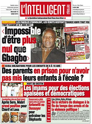 L’intelligent d’Abidjan N° 3433