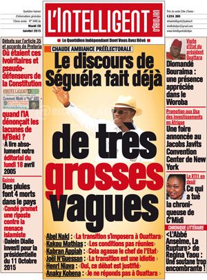 L’intelligent d’Abidjan N° 3440