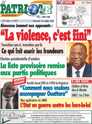 Le Patriote N° 4695