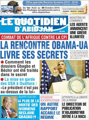 Le Quotidien d’Abidjan N° 1509