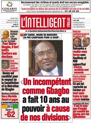 L’intelligent d’Abidjan N° 3457