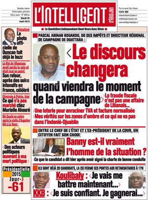 L’intelligent d’Abidjan N° 3458