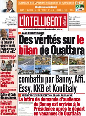 L’intelligent d’Abidjan N° 3467