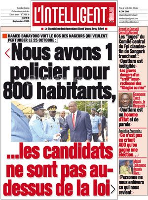 L’intelligent d’Abidjan N° 3468