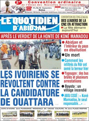 Le Quotidien d’Abidjan N° 1542