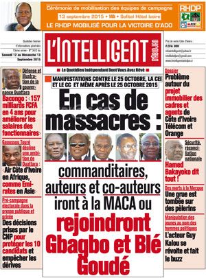 L’intelligent d’Abidjan N° 3472