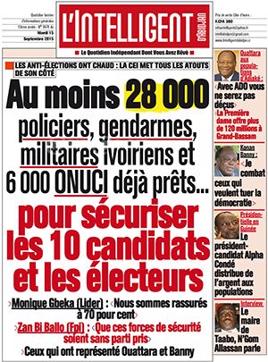 L’intelligent d’Abidjan N° 3474